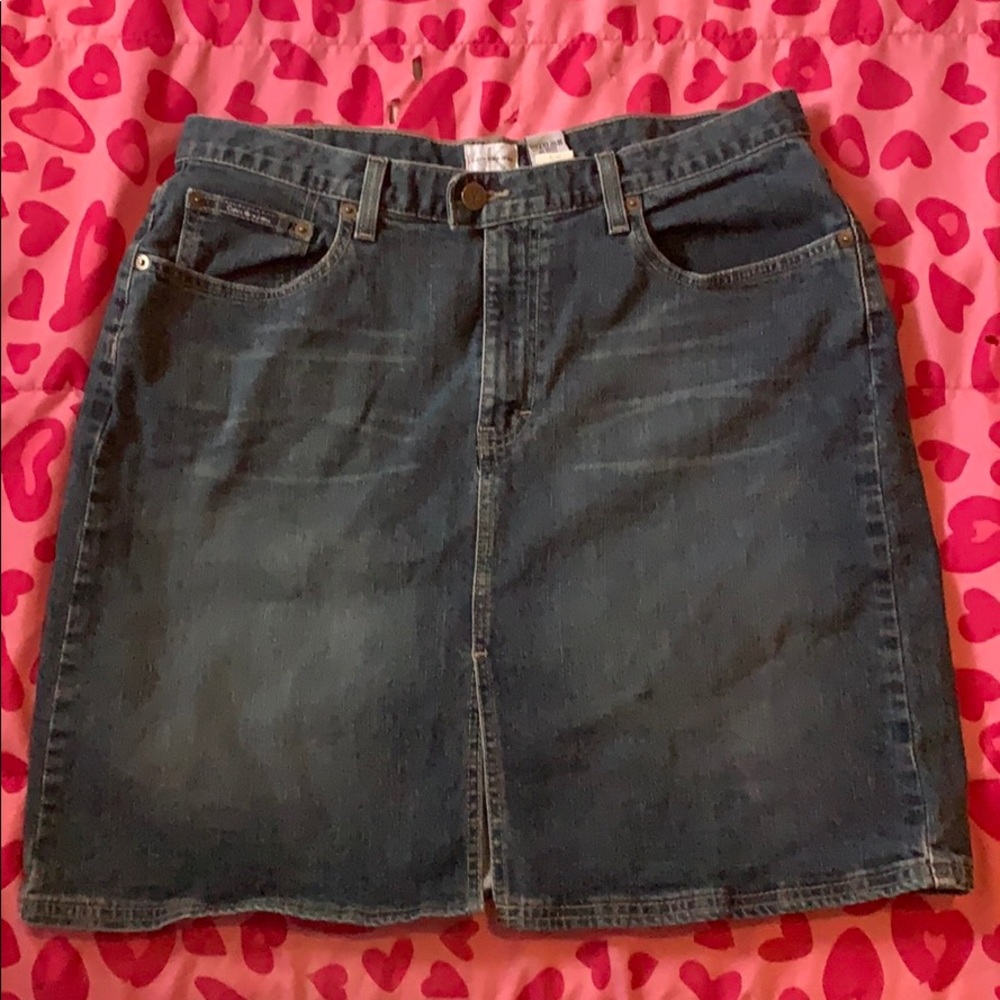 Calvin Klein denim skirt